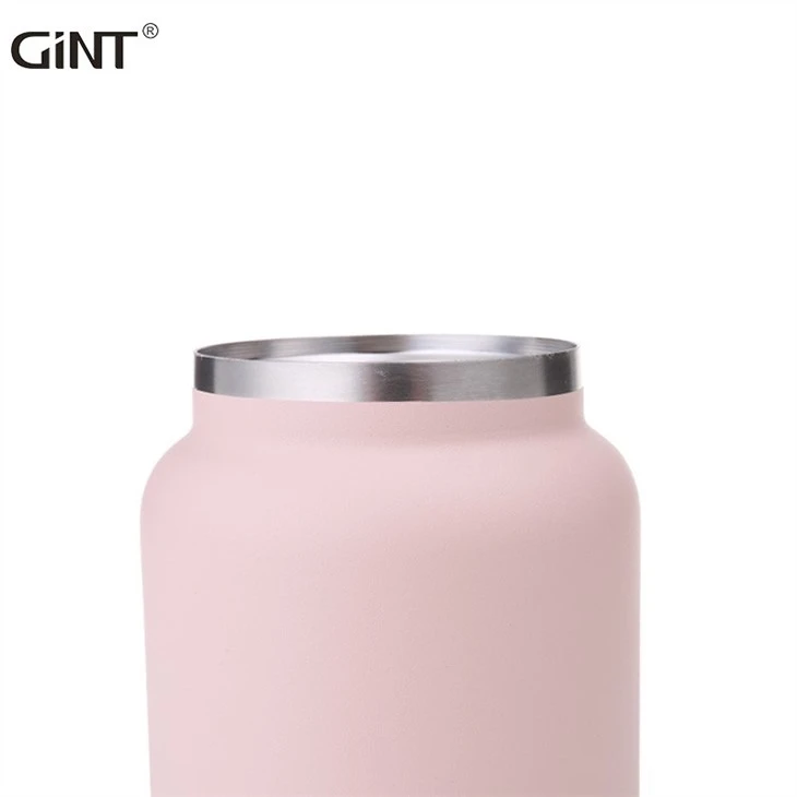 Small Pink Stainless Steel Food Jar Vacuum Insulated Lunch Thermal Container Box